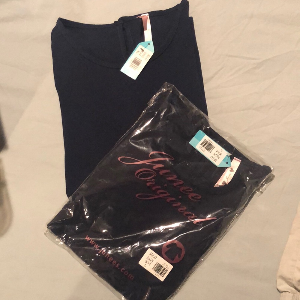 Junee shirt navy